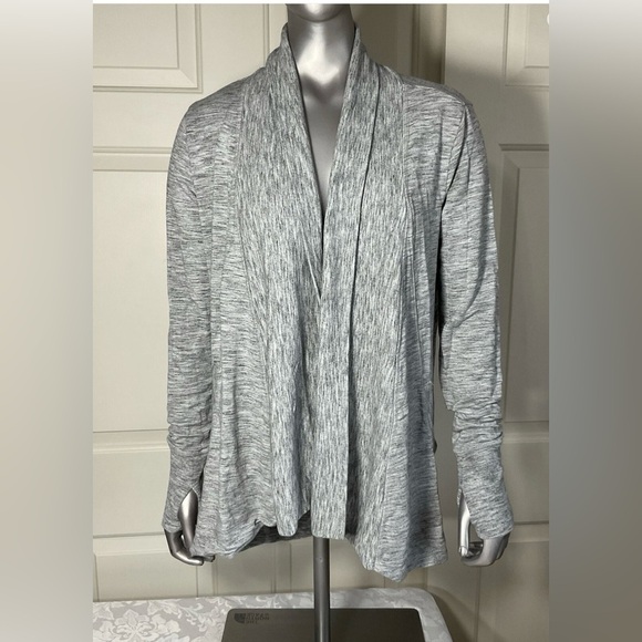Athleta Sweaters - Athleta Womens light Gray Size Xtra Small Open Front Long Sleeve Cardigan
